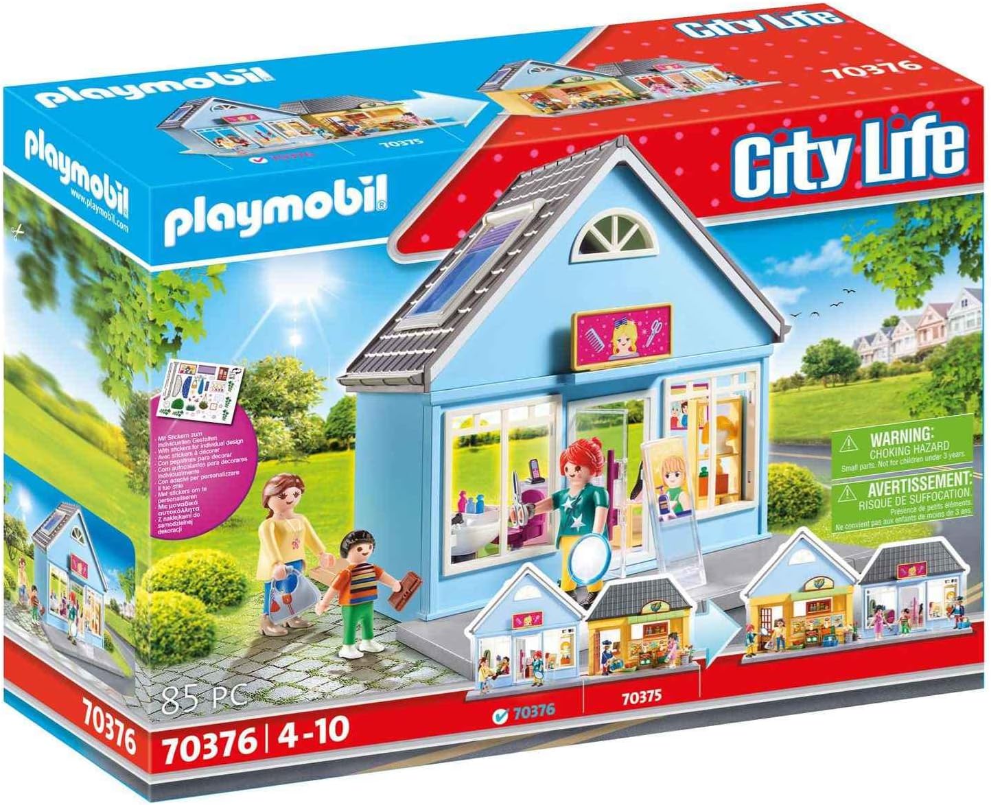 70376 City Life My Little Town Hair Salon, For Children Ages 4+