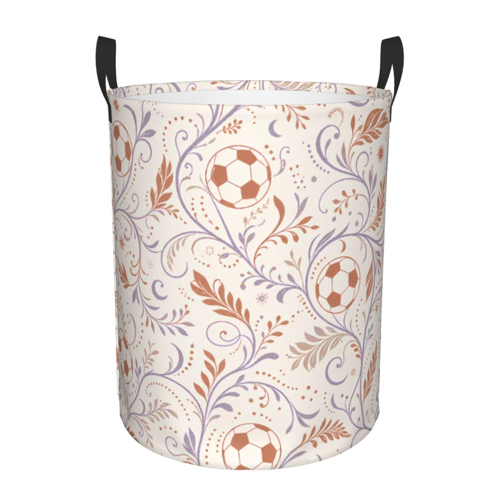 Panier à linge de chambre d'enfant rond et grand format 40x50