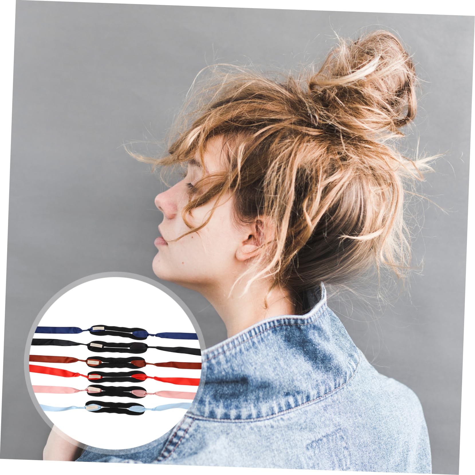 DOITOOL 18stücke Teiliges Haarknoten-donut-maker Mit Schleifenverzierung Haaraccessoire Für Elegante Hochsteckfrisuren Für Feste Schule Und Alltag