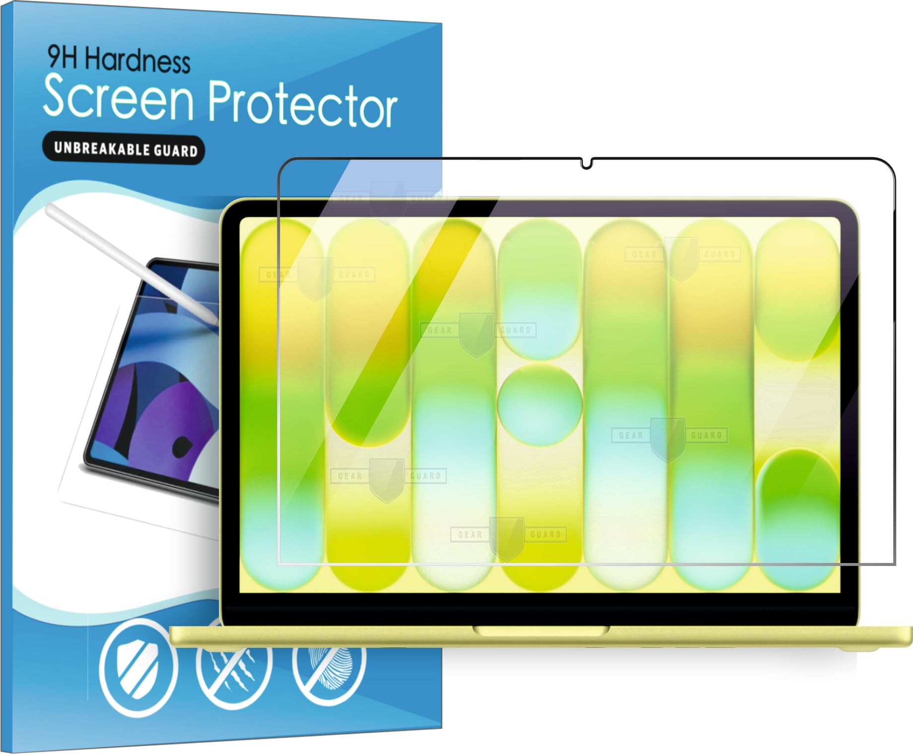 Gear Guard Designed for New MacBook Neo 13 inch (A18 Pro Chip,2026) A3404 Screen Protector, High Definition Clear Shield (9H Nano) Not A Tempered Glass-image-16