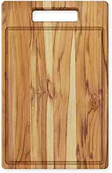 Tábua Madeira Teca c/Canaleta 39 x 25 cm, Stolf