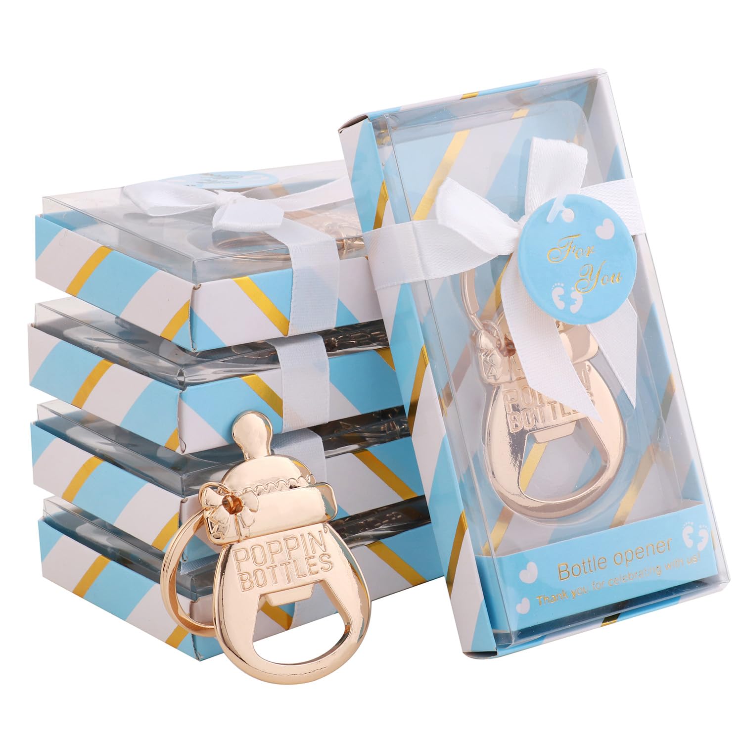 WeddParty Lot De 24 Décapsuleurs En Forme De Bouteille En Forme