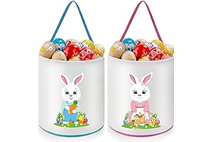 Capoda Easter Bunny Basket Bags - Perfect for Your Easter Egg Hunts!
