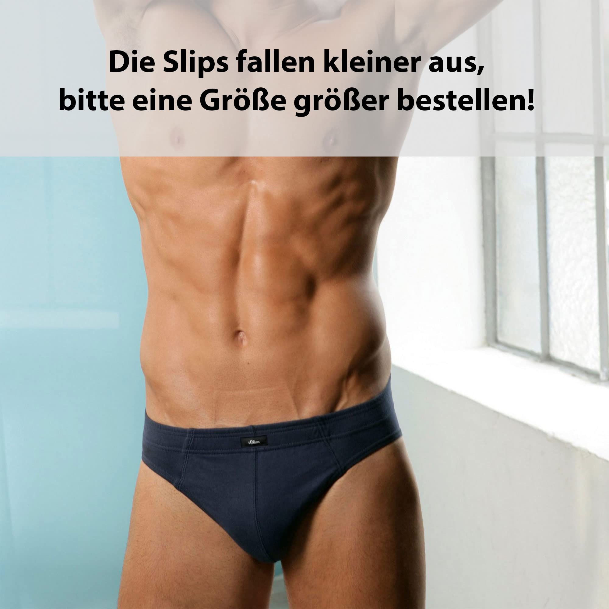 S.Oliver Mężczyźni Change Daily Slipy, Granatowy, XL