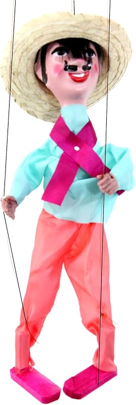 Marioneta de Hilo Mexicana Marioneta Titere Obrero