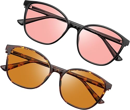 Miniatura 9 de Lentes de mujer con bloqueo de luz azul, lentes para computadora y juegos, con armazón TR90, antifatiga ocular y antirreflejantes UV RF6208