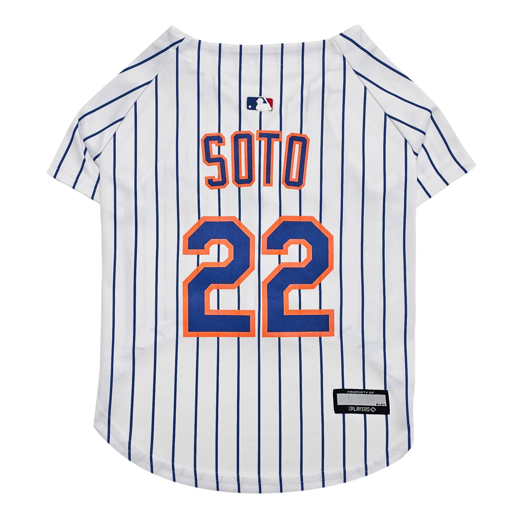 Pets First MLBPA Juan Soto Jersey #22 Pet Jersey- MLB New York Mets Mesh Players, Size Medium