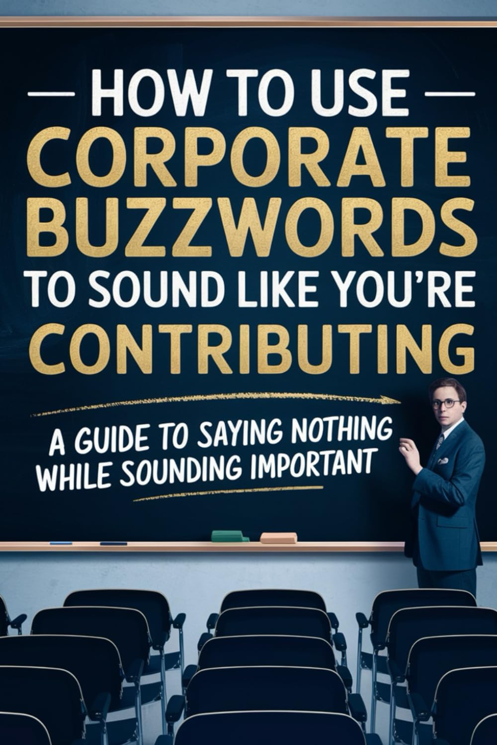How to Use Corporate Buzzwords to Sound Like You're Contributing: Funny Gag Gift for Coworkers, Bosses, and Managers - A Guide to Saying Nothing While Sounding Important At Work