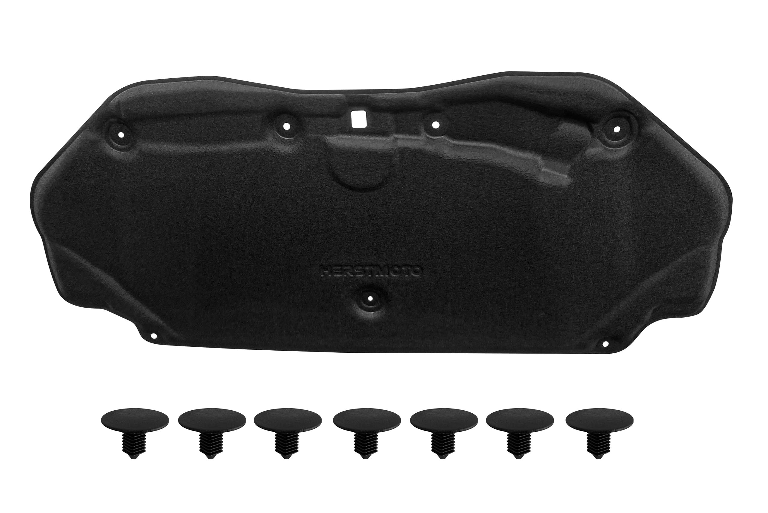 GEPCO Dämmmatte Motorhaube Motorhaubendämmung Motorraumdämmung mit Clips kompatibel mit RENAULT CLIO V, CLIO V RS 2019-2026 658402884R