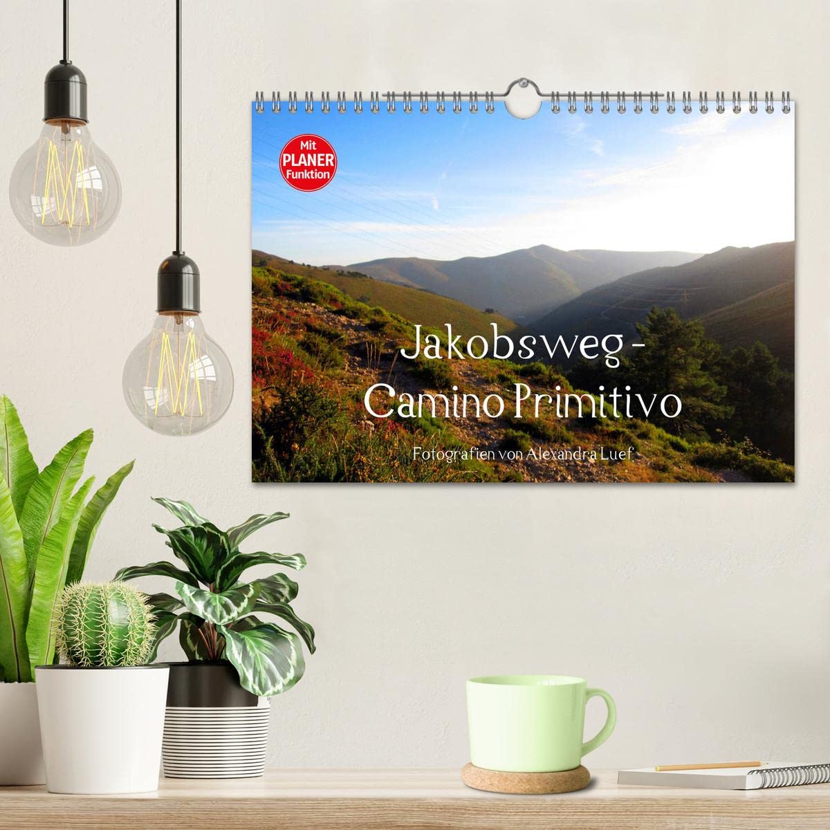 Jakobsweg - Camino Primitivo (Wandkalender 2026 DIN A4 quer), CALVENDO Monatskalender: Pilgerweg von Oviedo nach Santiago de Compostela