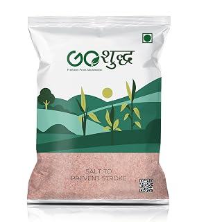 Goshudh Salt/Namak to Prevent Stroke| 900 GM|Low Sodium & Low Iodine|For Stroke Patients Rock Salt (900 g)
