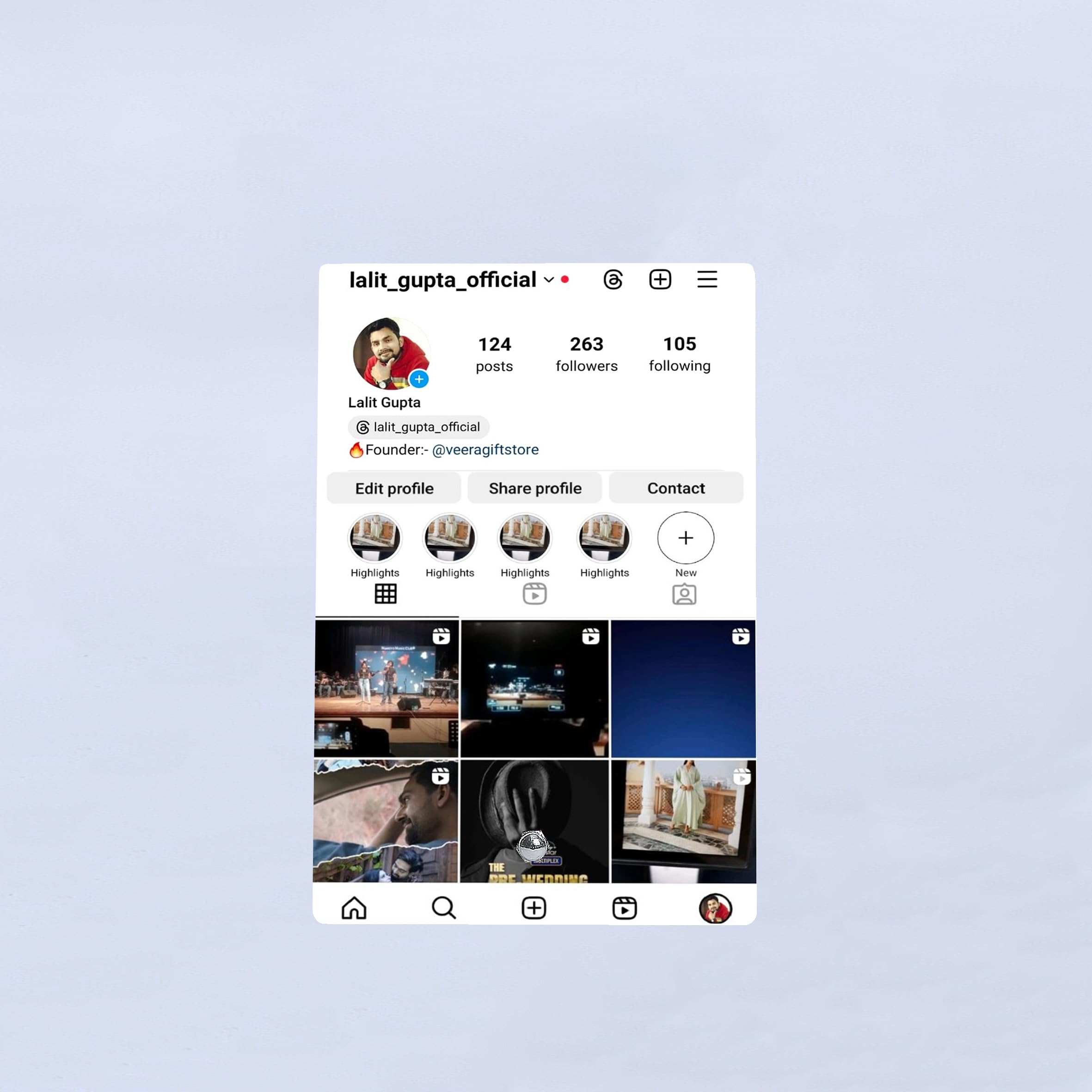 Acrylic Customized Scannable Photo Frame Spotify Plaque For Romantic Couple, Mom & Dad and other Occasion (4inches x 6inches)