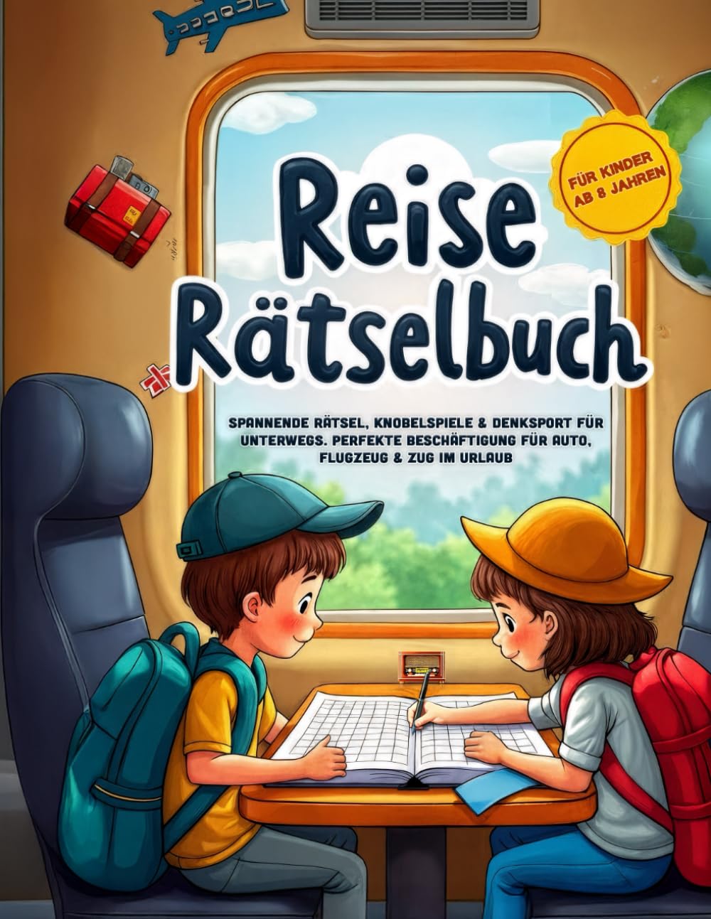Reise Rätselbuch: Spannende Rätsel, Knobelspiele & Denksport für unterwegs