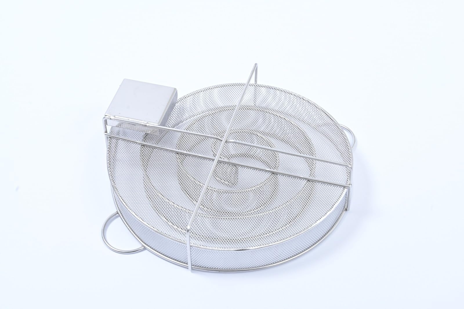 Générateur de Fumée Froide (serpentin pour fumoir)+La Sciure de Bois Hêtre Inclus 1.3 L (MADE IN FRANCE)+4 Crochets +2 Brosses de Nettoyage Offerts, Fumoir pour Viande et Poisson,Manuel en français