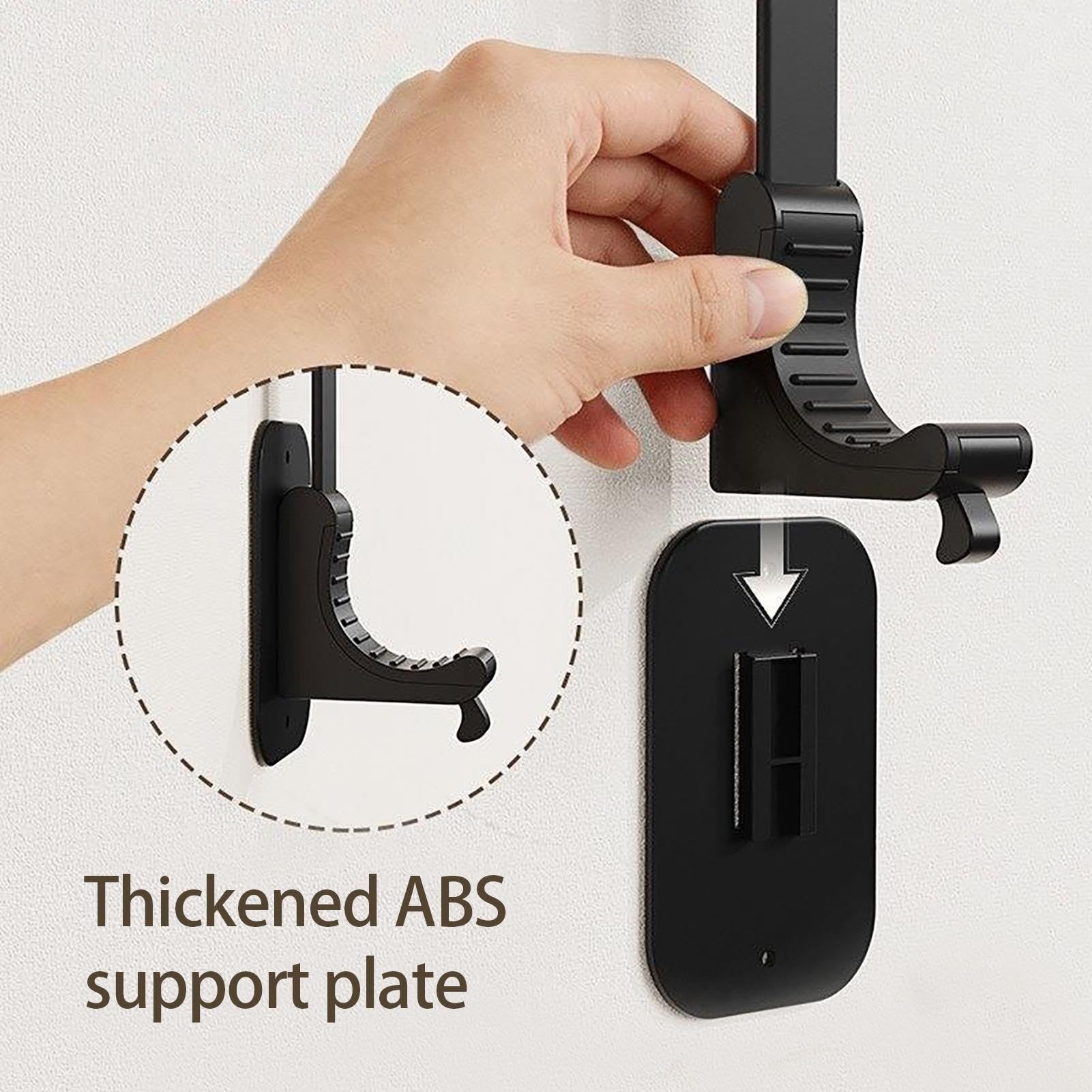 Paquet De 2/4/8 Support Tringle Rideaux en ABS sans Perçage