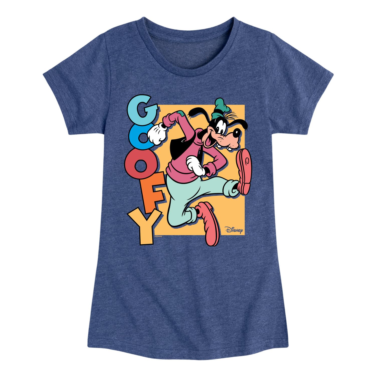 Disney - Goofy - Toddler & Youth Girls Short Sleeve Graphic T-Shirt