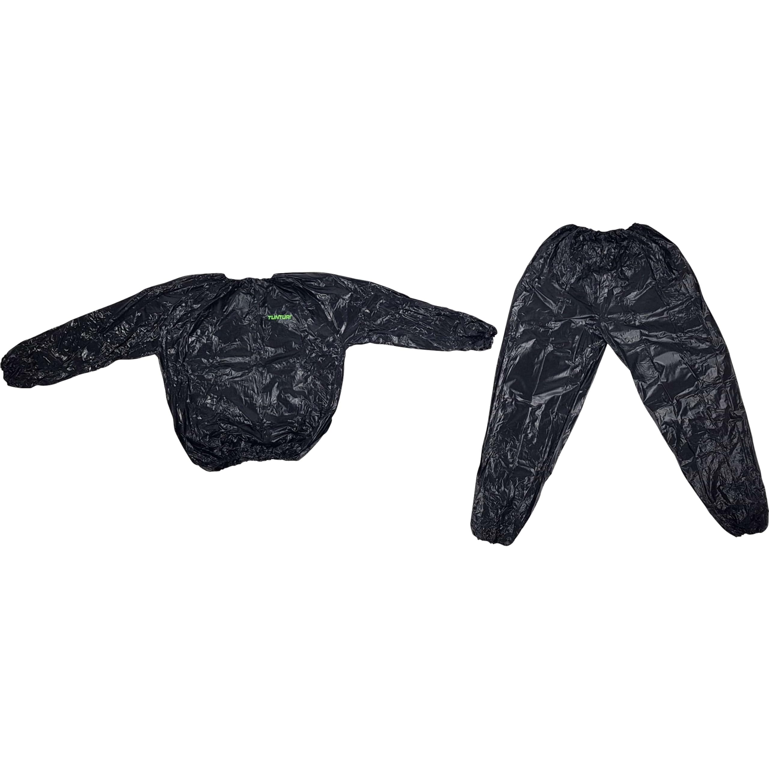 Tunturi Schwitzanzug -Sauna Suit - Saunaanzug - XXL - Schwarz