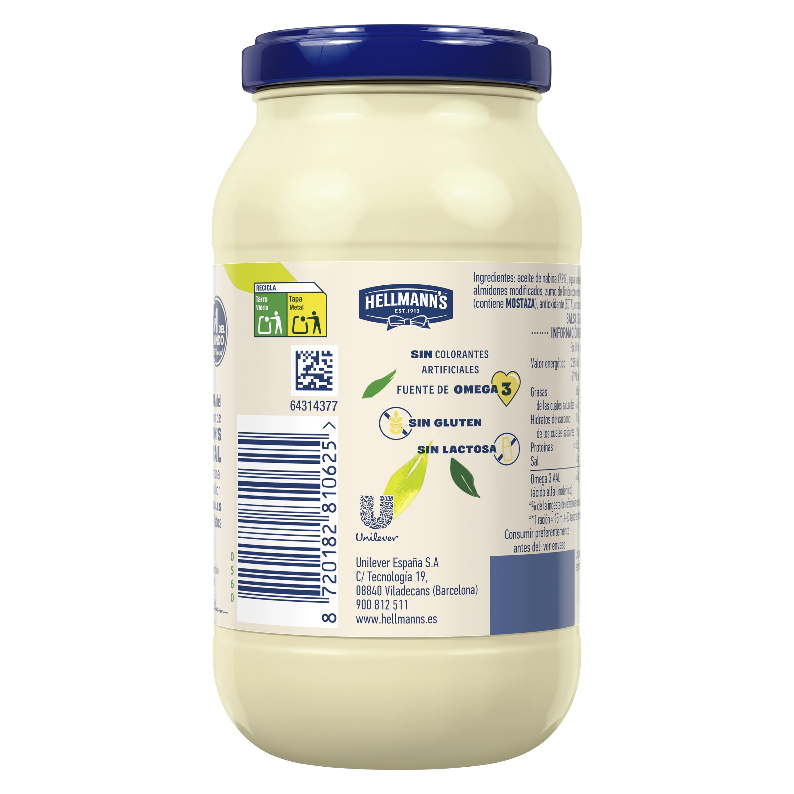 Hellmann's Salsa Vegana 6x340ml