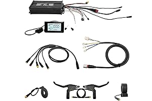 36V 48V 52V 1000W-1500W Ebike Motor Controller, Waterproof Electric Speed Controller with...