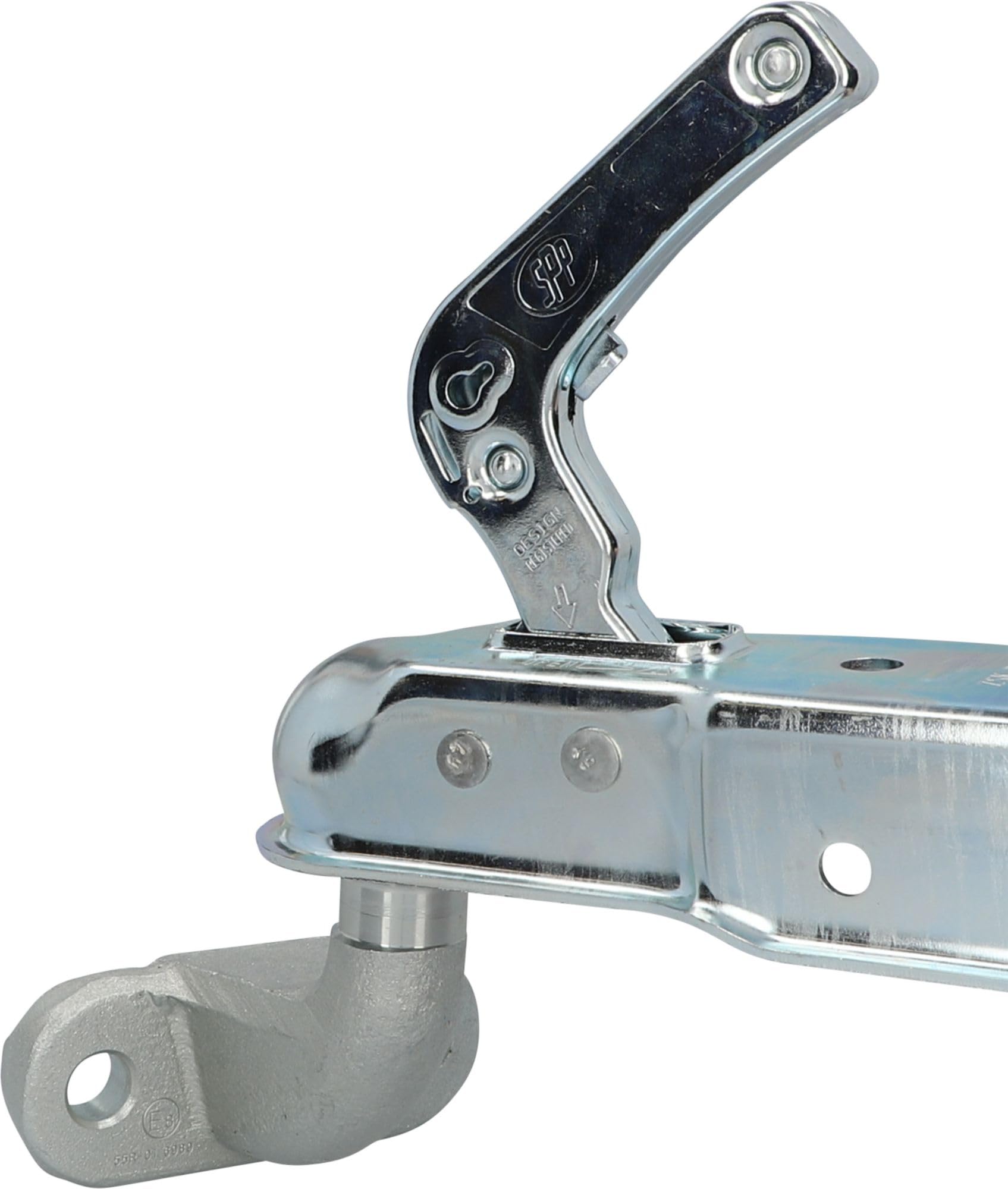 UNITEC Boule d'attelage 50 mm pour attelage de remorque, Alternative au Porte-vélos AHK pour Le Mur, jusqu'à 3,5 tonnes
