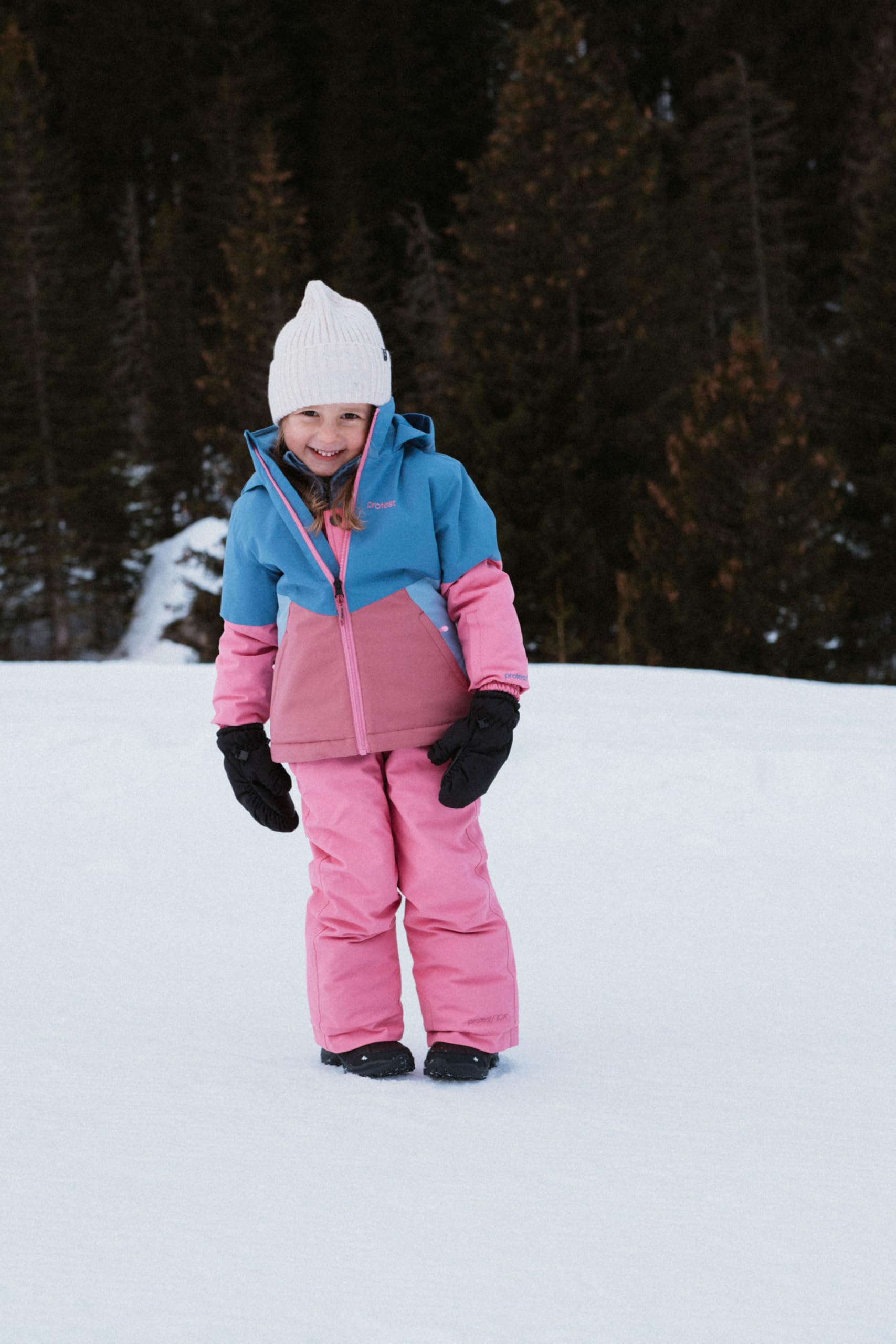 Protest Toddler Girls Ski- Und Snowboardjacke PRTLINNY TD