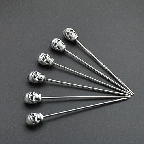 Miniatura 2 de Palillos de cóctel de acero inoxidable, palillos de aceituna Martini de acero inoxidable para bar, barbacoa, frutas, palillos de bebida Bloody Mary