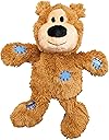 KONG Wild Knots Bears - Durable Dog Toys with Internal Knotted Ropes and Minimal Stuffing for Less Mess (Assorted Colors) (Medium/Large)