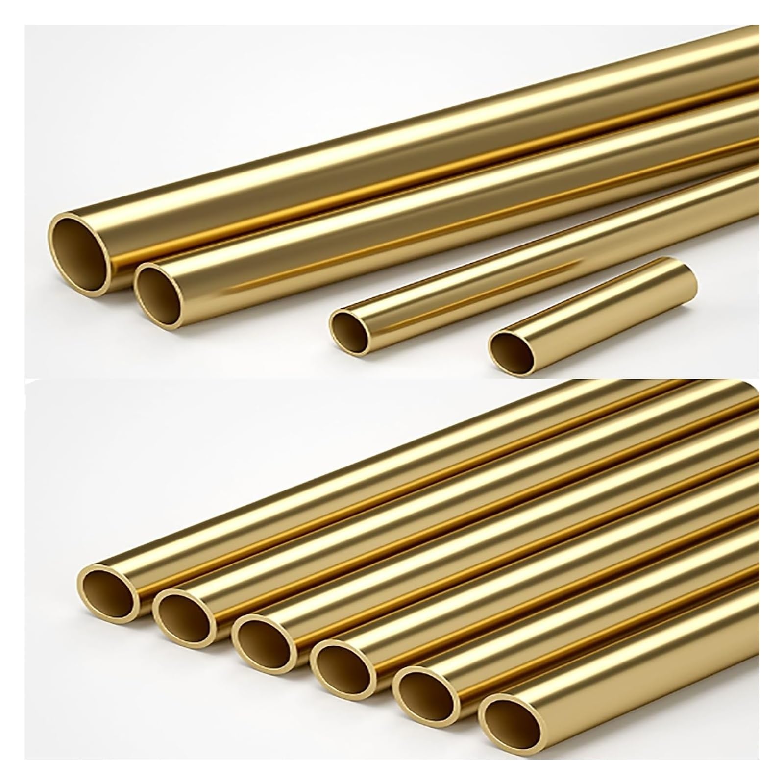 Tubo de latón de 500 mm de longitud y 19-28 mm de diámetro exterior, sin costuras, de precisión, for manualidades y proyectos de bricolaje.(19 * 1.5mm)