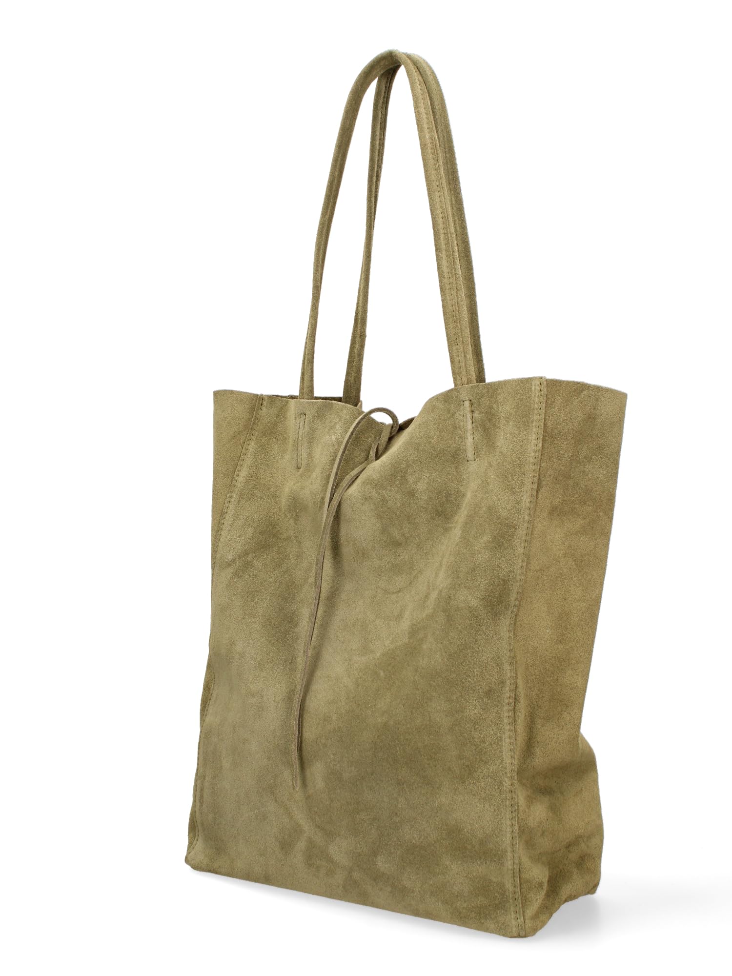 Gave Lux Bolso de hombro de mujer de piel auténtica Made in Italy 28 x 35,5 x 12,5 cm GLX228102223FBG