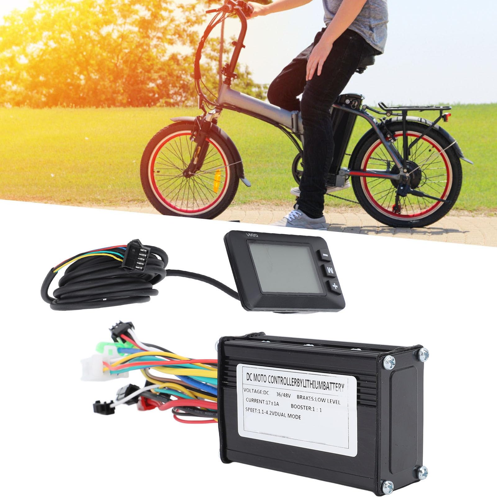 Kontroler roweru elektrycznego UMDHAIYI, do panelu wyświetlacza G01, zestaw sterownika silnika 250 W-350 W, do roweru elektrycznego, skutera, wyświetlacz cyfrowy, regulacja