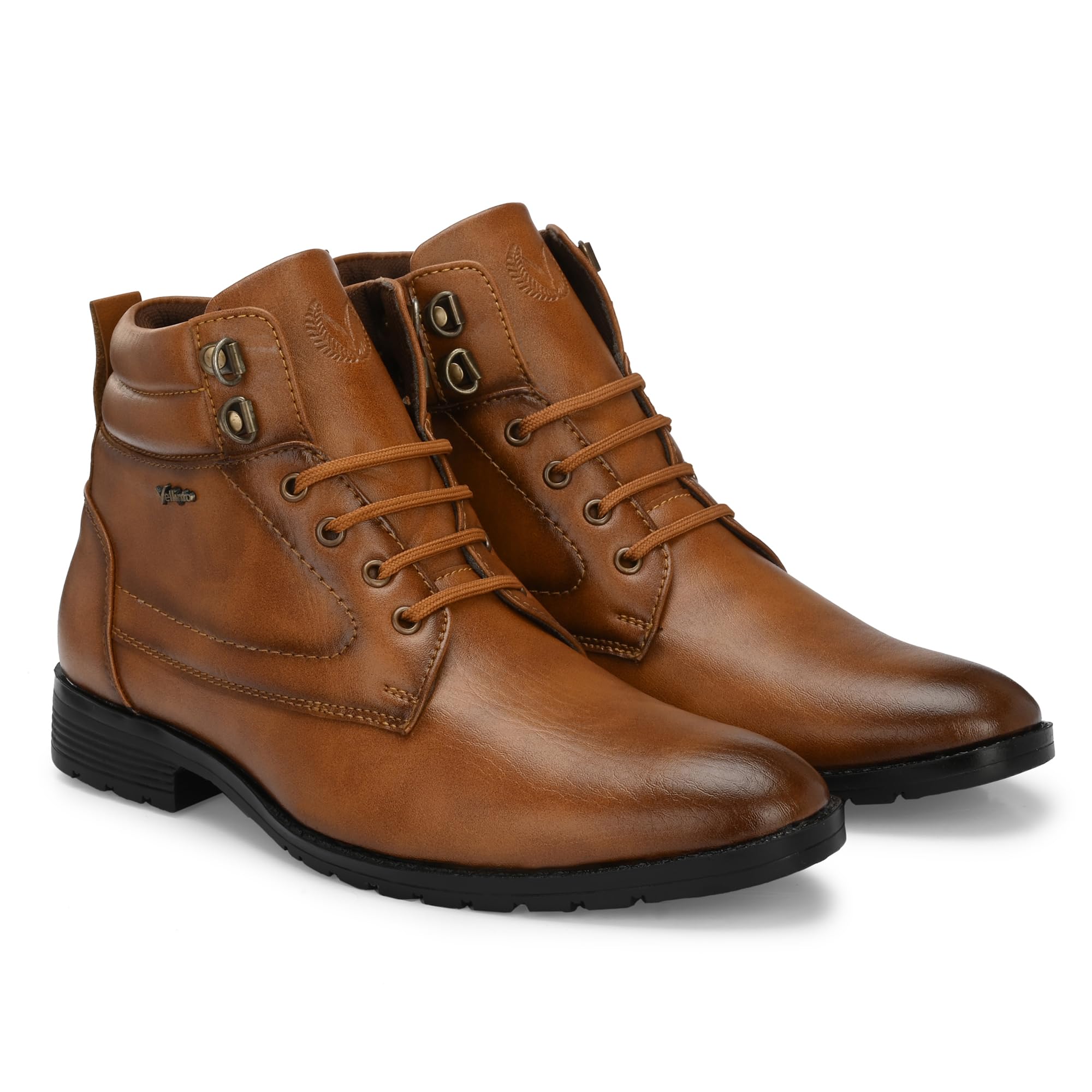 Vellinto DUST-OFF Casual Mid-Ankle Synthetic leather Boots For Men Boots For Men (B0CPPSY4TQ) Amazon Price History, Amazon Price Tracker