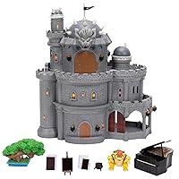 Il playset del Castello di Bowser di Super Mario Galaxy, con licenza ufficiale Jakks Pacific