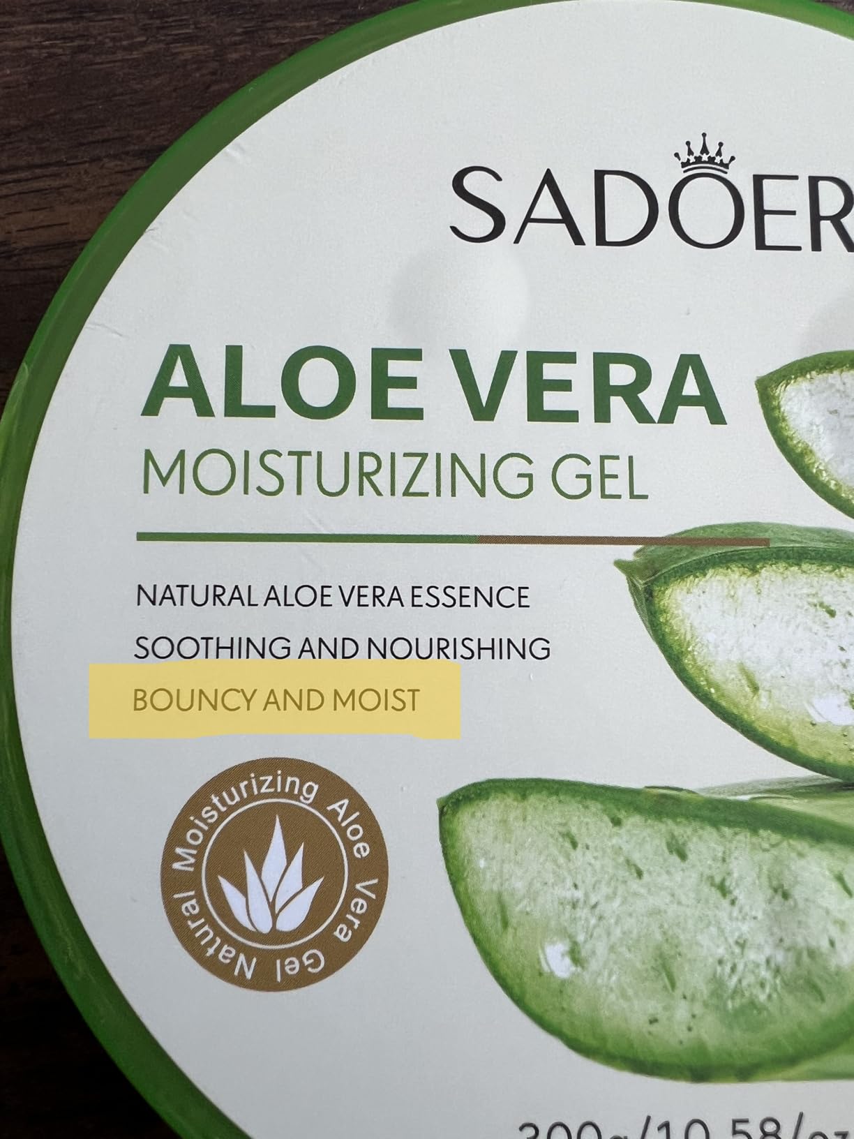 firstfly Natural Aloe Vera Gel for Face and Body, Organic Moisturizing Cream, Soothing and Hydrating Cooling Lotion for Travel and Self-Care, Non-Sticky Daily Moisturizer for All Skin Types,300ML