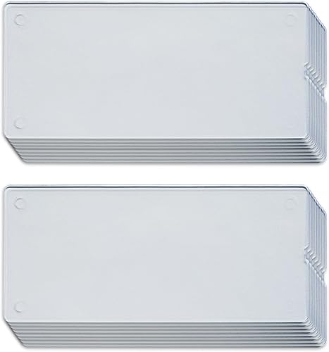 Miniatura 16 de Blue Ginkgo Gabinete mediano de 16 cajones, organizador transparente apilable para hardware, cuentas, ladrillos de plástico, oficina y