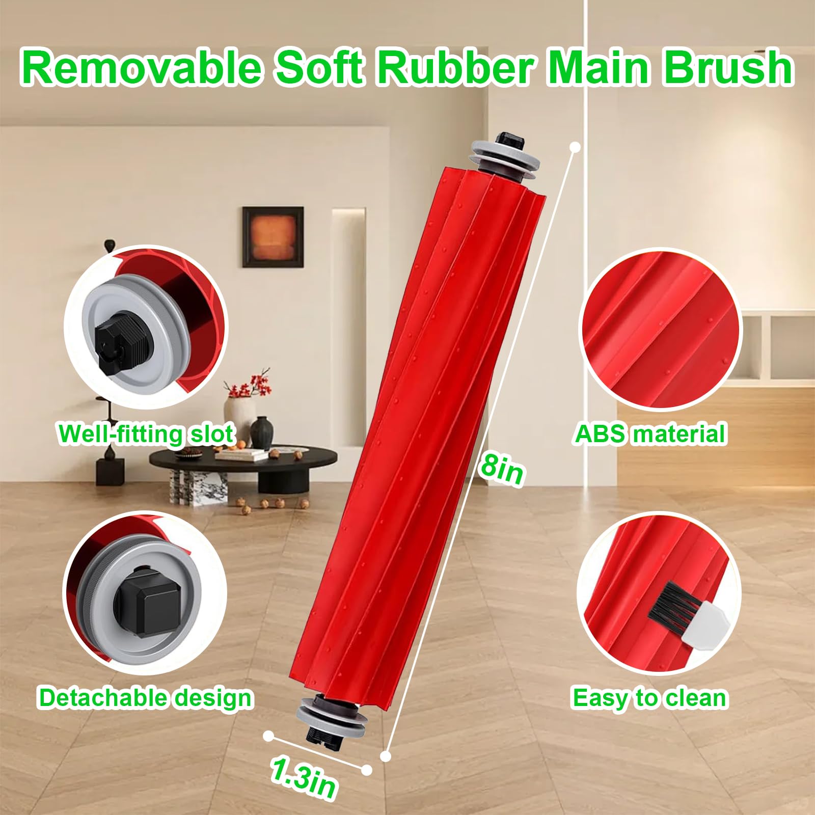 Roboparts Staubbeutel Für Roborock S8 MaxV Ultra / Qrevo MaxV / Qrevo S Qrevo 6er Pack 6 X Staubsaugerb 40264147