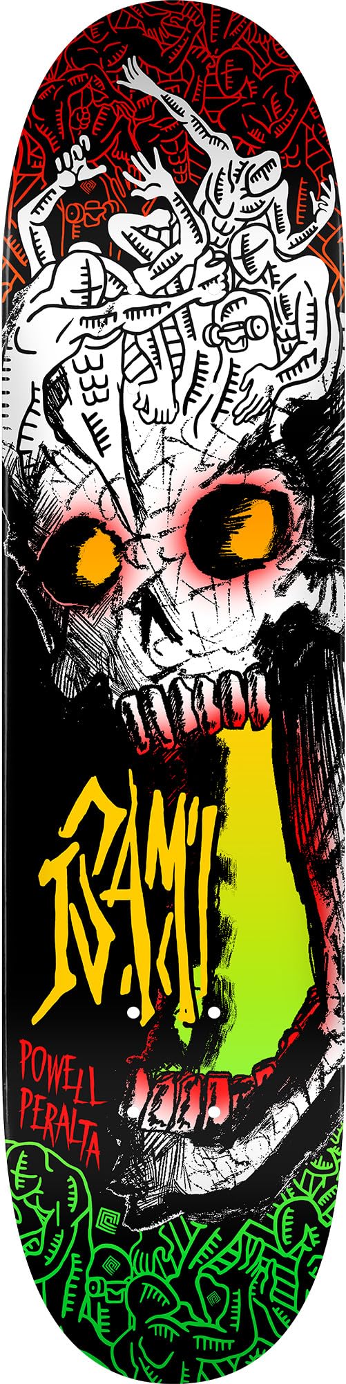 Powell Peralta Isamu Yamamoto Skull Planche de skateboard 20,3 x 79,9 cm