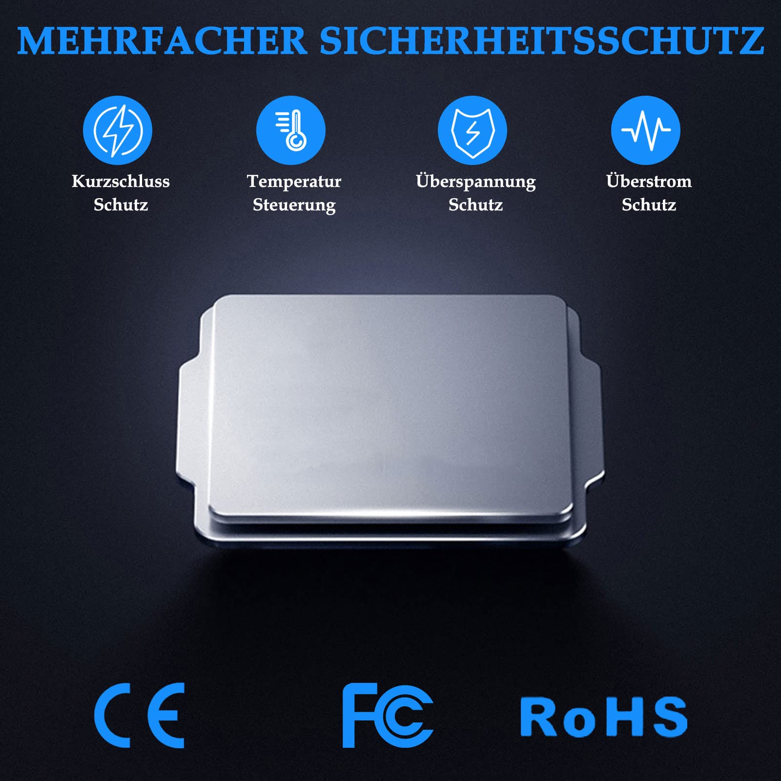 Ladegerät für Steinbach Poolrunner Battery Basic 2.0 Poolroboter 12,6V Netzteil Ladegerät Konstantstrom Konstantspannung mit Drehlicht Ladenetzteil