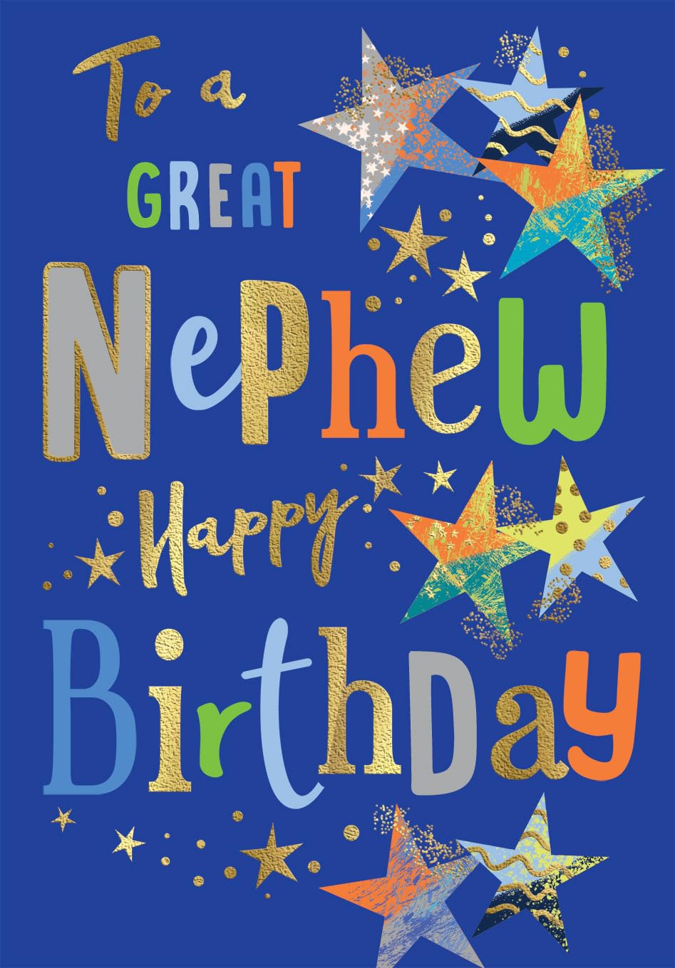 Birthday Card Nephew - 9 x 6 inches - Avant Garde Studios