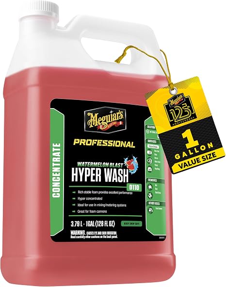 Meguiar's Professional D110 Detailer Hyper-Wash, 1gal