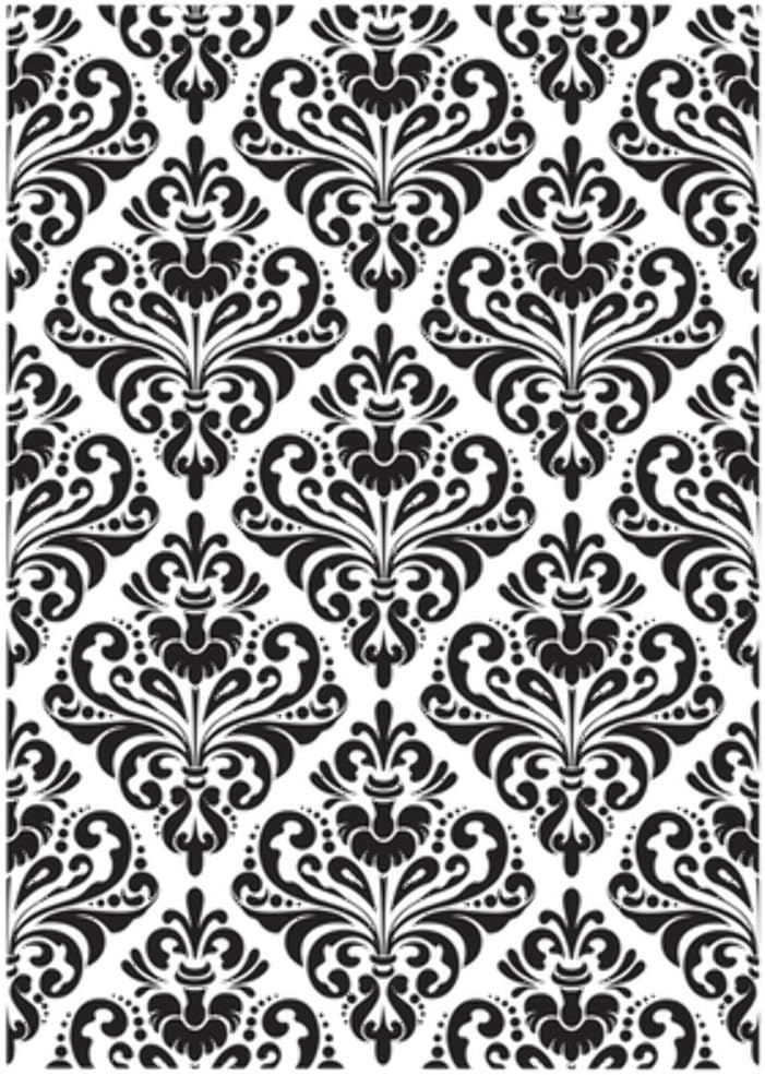 Kaisercraft Kaiser Craft Embossing Folder 5 x 7-inch-Damask