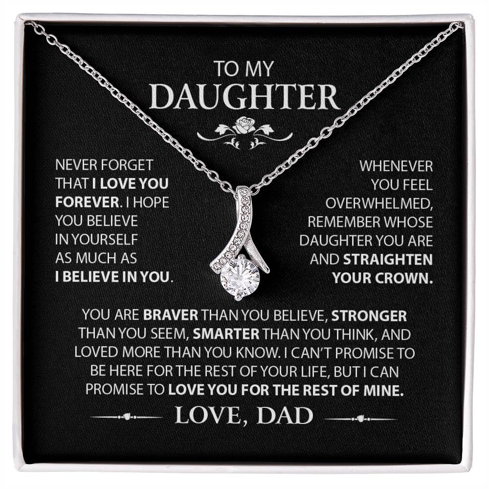 Shineiva Daughter Necklace From Dad, Birthday Gift for Girls From Dad With Stunning Box & Sentimental Quotes (B0CLJ5CCXG) Amazon Price History, Amazon Price Tracker
