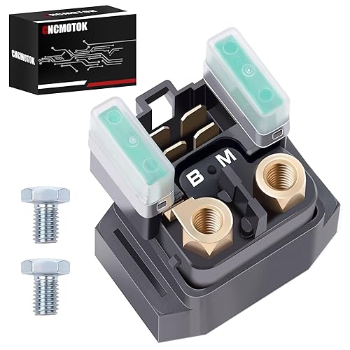CNCMOTOK - Solenoide de arranque para Yamaha - Solenoide de arranque ATV para YFM 350 400 450 660 - Raptor Grizzly Kodiak Wolverine Big Bear