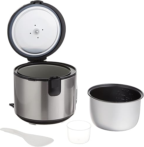 Miniatura 2 de 4 tazas arrocera con cuerpo inoxidable