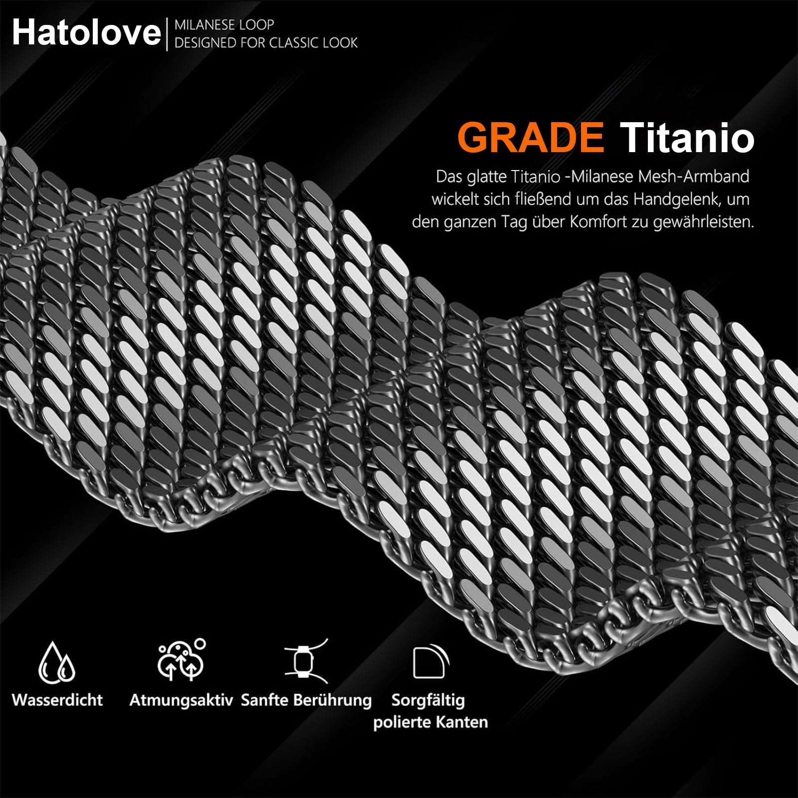 Tytanowy pasek do Huawei Watch GT 6 Pro 46 mm, nowe wzornictwo tytanowe zamknięcie tytanowe bransoletka do Huawei GT6/GT5/GT5 Pro/GT4/GT3/GT3 Pro/GT2/GT2 Pro/GT 46 mm/Garmin Venu 3/Venu 2/Forerunner