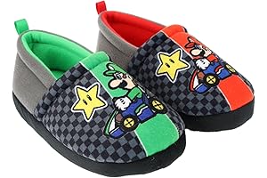 Blaze Slippers: Super Mario and Luigi Slippers for Kids
