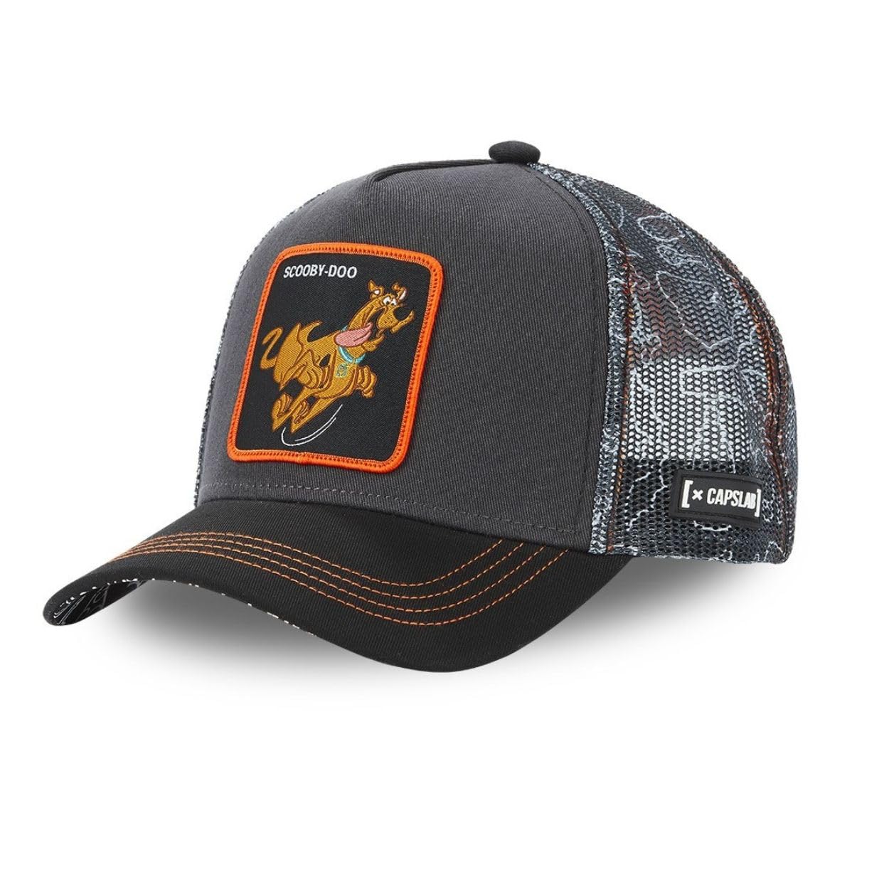 Capslab Men's Black Collabs Majin Buu Trucker Cap Dragon Ball Z - One-Size