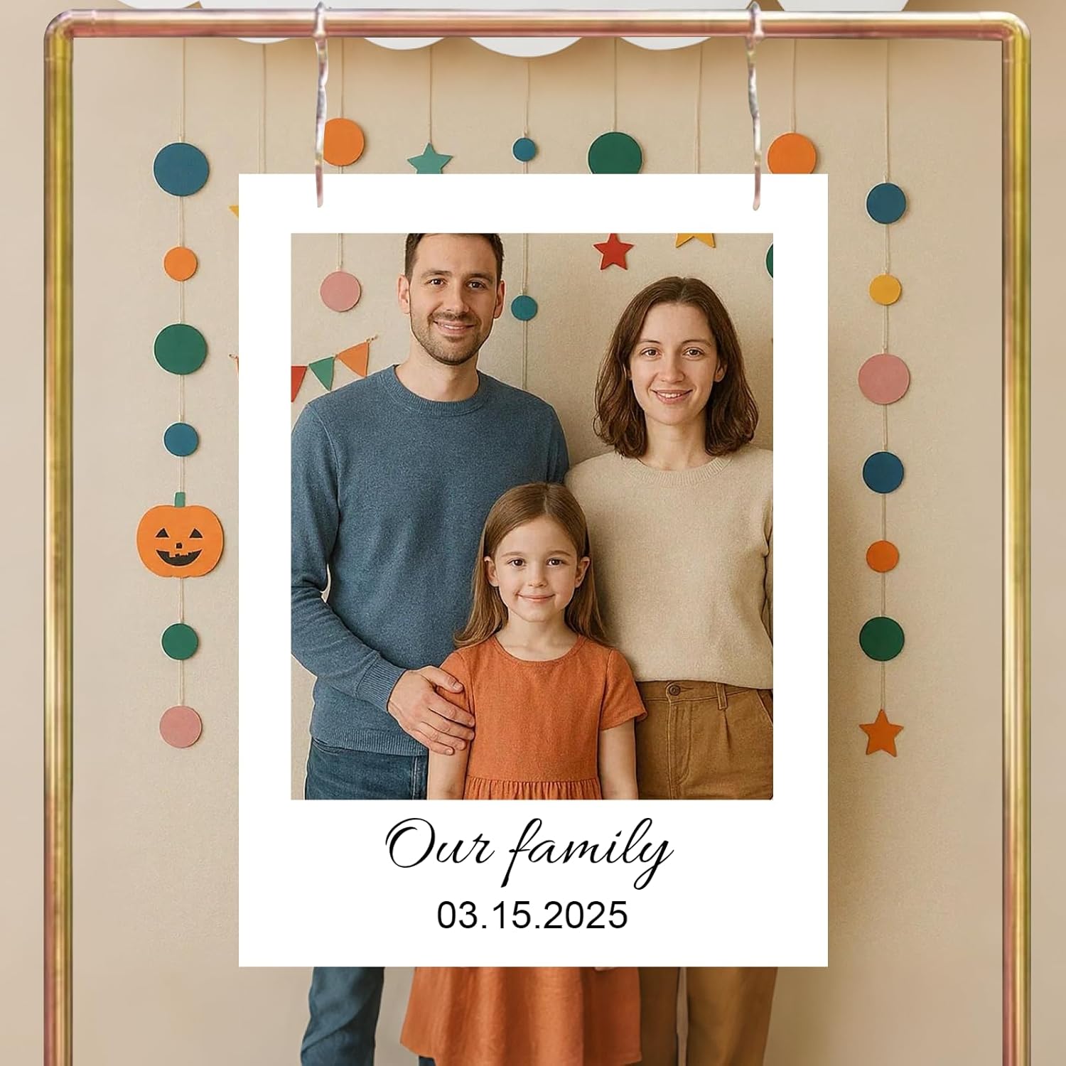 Wedding Welcome Photo Frame Simple Photo Props Wedding Decoration Props Graduation Hanging Photo Place Editable Printable Booth Attractions Multiple Sizes
