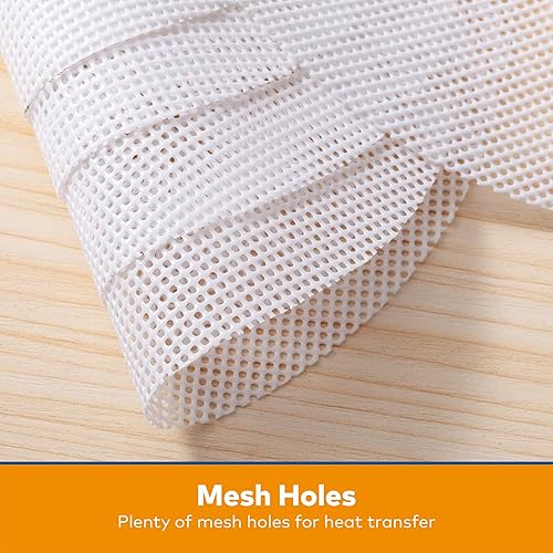 Miniatura 5 de Goldlion Hojas de deshidratación, paquete de 5 alfombrillas de silicona antiadherentes compatibles con Instant Pot de 6 cuartos de galón, redondas,