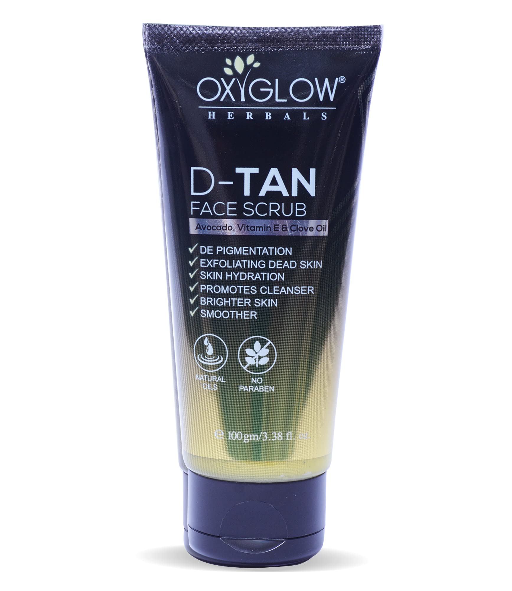 Sponsored Ad - OxyGlow D-Tan Scrub|De-Pigmentation|Exfoliating Dead Skin|Skin Hydration|Promotes Skin Cleanser|Brighter Skin|Smoother|100Gram