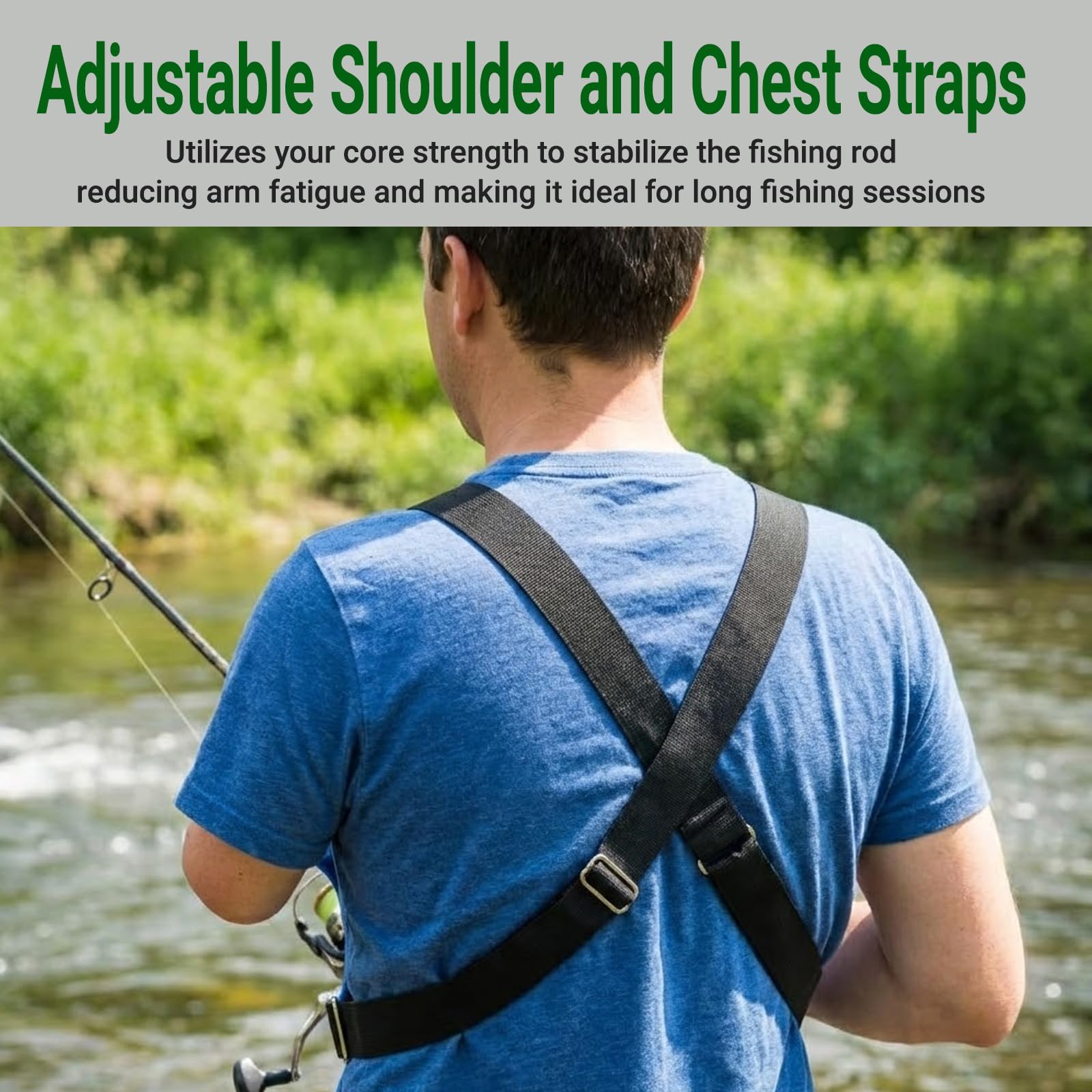 one handed fishing rod holder Amazon.com: Fishing Rod Holder for Disabled & One-Handed Anglers,Adjustable  Shoulder and Chest,Fishing Assistance Equipment Suitable for People with  Limited Grip Strength(Blue) : Sports & Outdoors